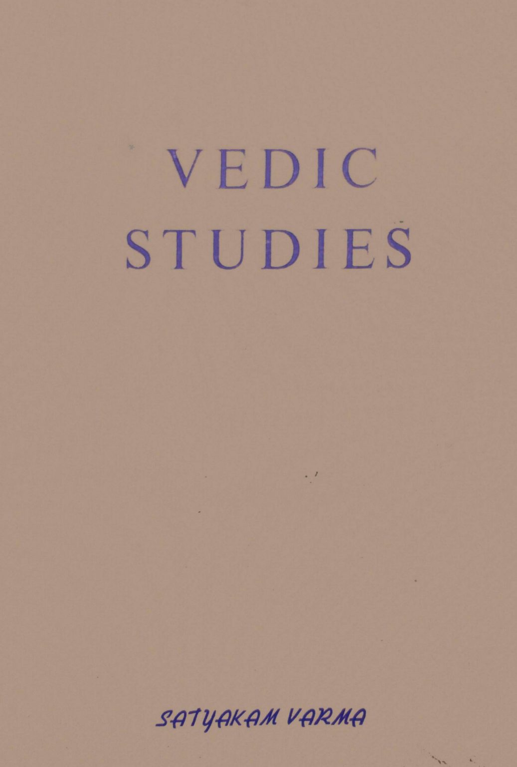 VEDIC STUDIES – Arya Samaj